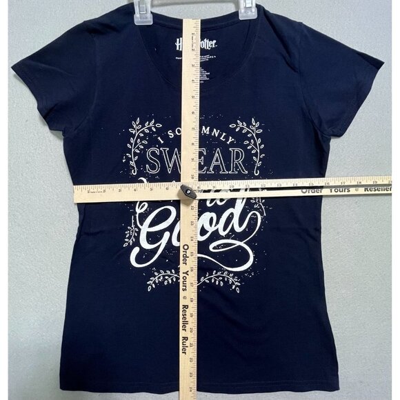 Harry Potter I Solemnly Swear T-Shirt Tee Size Small Short Sleeve Cotton Shirt - Picture 3 of 5